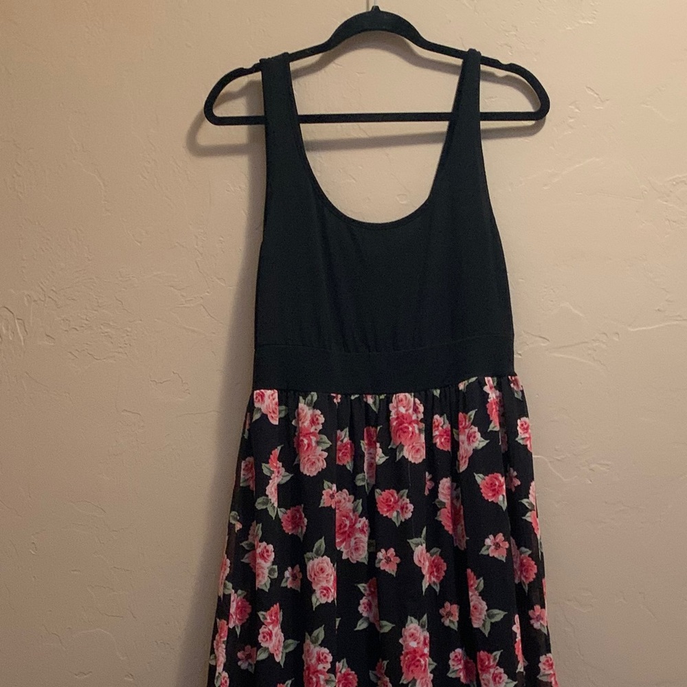 Floral maxi dress